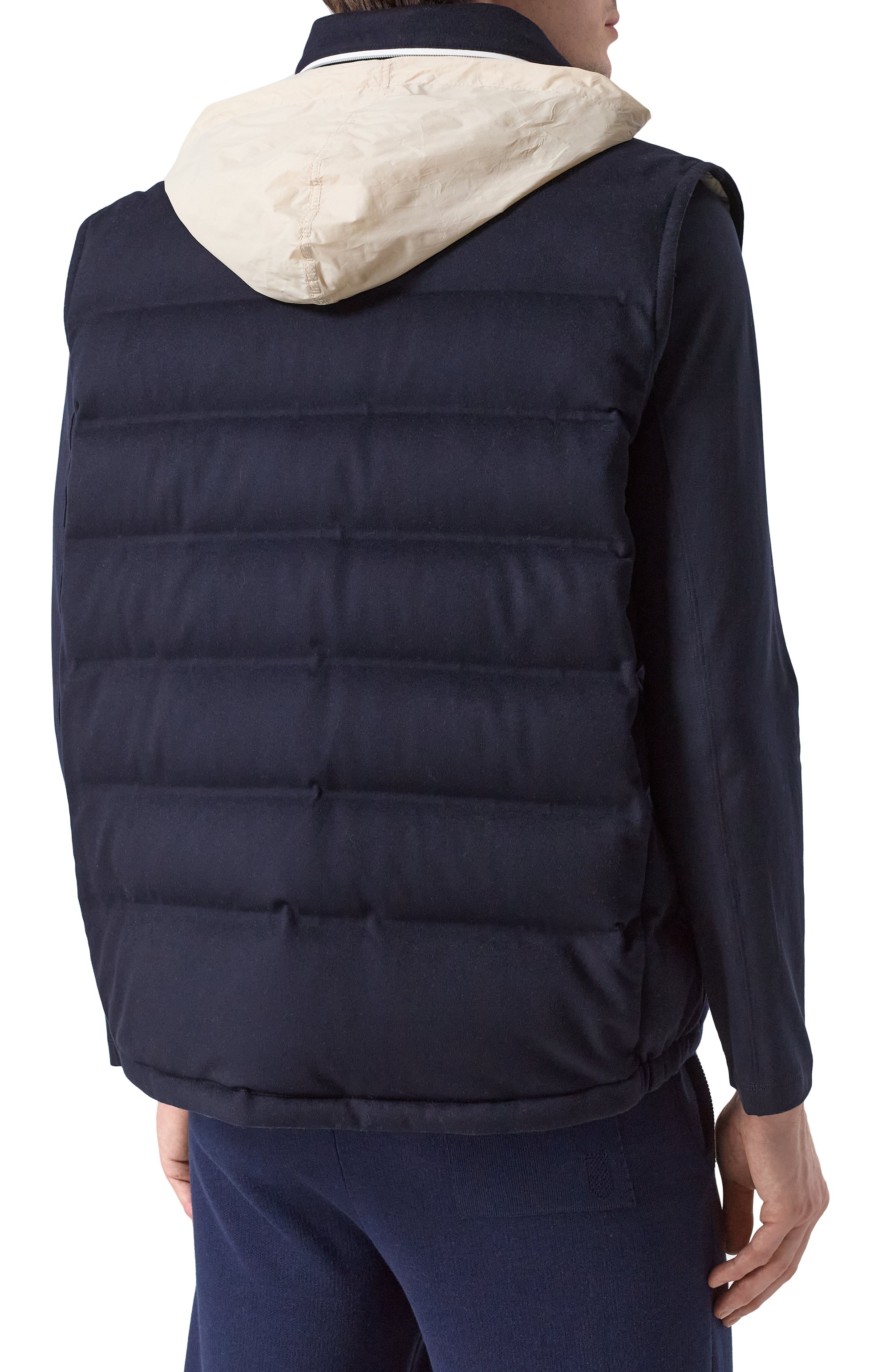 Пуховый жилет BRUNELLO CUCINELLI, арт. MM4631940, фото 8