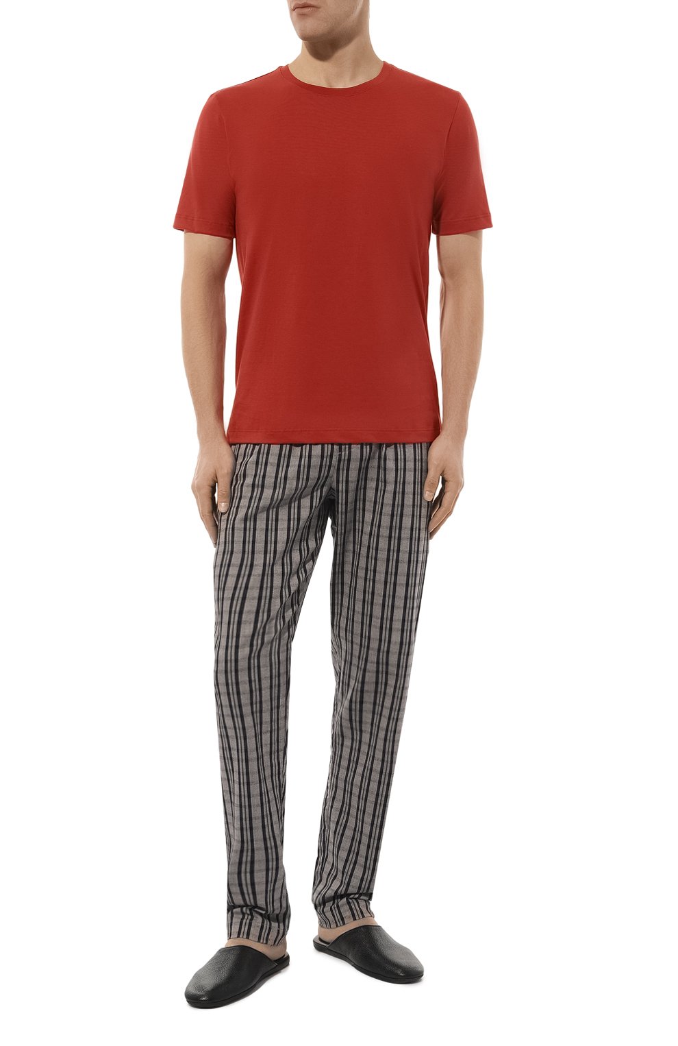 Хлопковая футболка HANRO, арт. 075050., фото 2