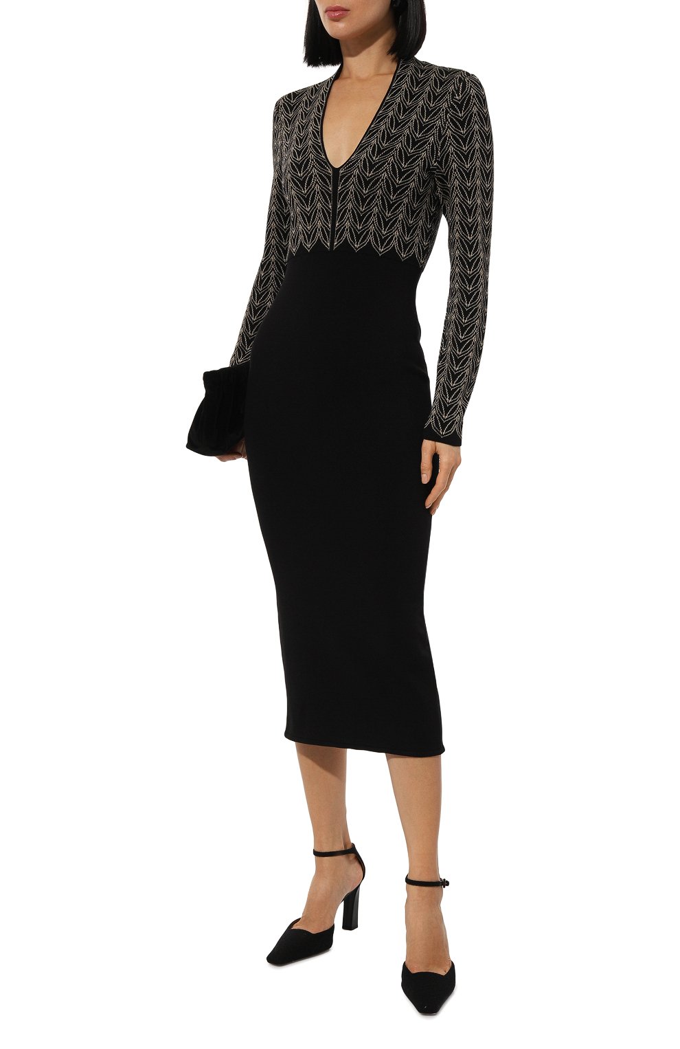 Платье из шелка и вискозы FREEAGE, арт. W25.DR124M.6079.900, фото 2