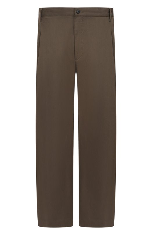Хлопковые брюки HUGO Blue 50544758 Коричневый 50544758