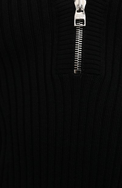 Шерстяной пуловер ALEXANDER MCQUEEN черного цвета по цене 107000 руб., арт. 679416/Q1AXF, фото 5 Шерстяной пуловер ALEXANDER MCQUEEN, арт. 679416/Q1AXF, фото 5