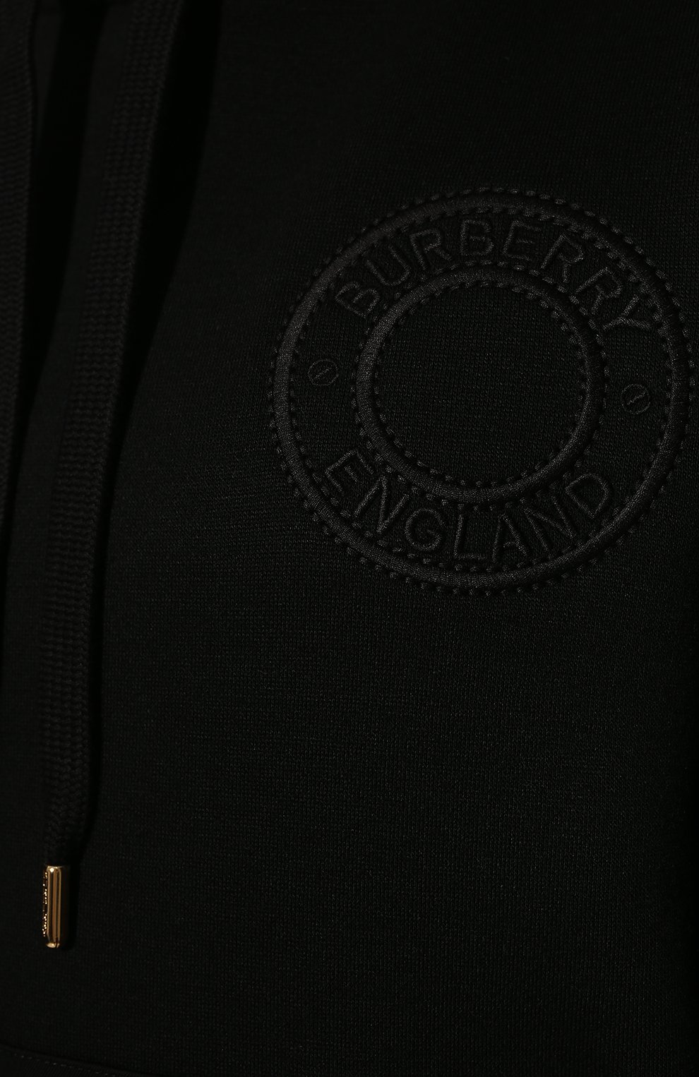 Худи из хлопка и вискозы BURBERRY черного цвета по цене 99500 руб., арт. 8048981, фото 5 Худи из хлопка и вискозы BURBERRY, арт. 8048981, фото 5