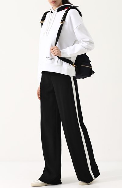 Брюки свободного кроя с лампасами BURBERRY, арт. 4073817, фото 2