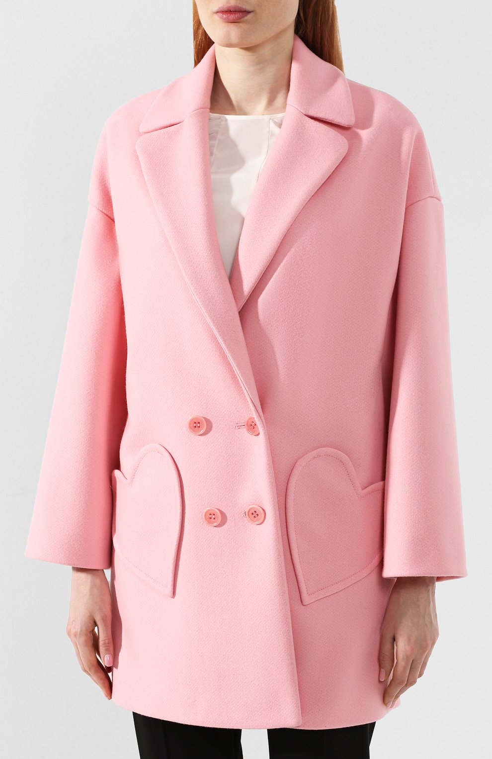 Шерстяное пальто REDVALENTINO, арт. SR3CAA80/497, фото 3
