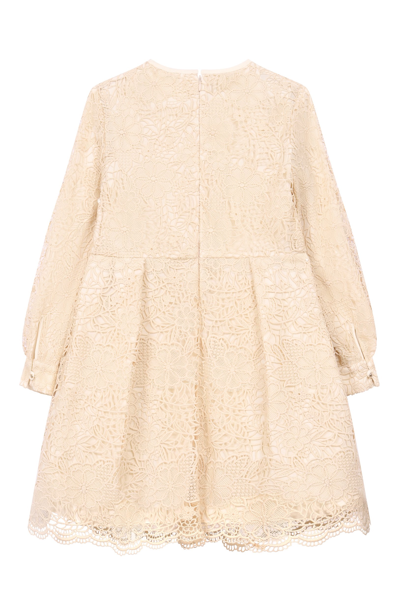 Платье ELIE SAAB JUNIOR кремового цвета по цене 103500 руб., арт. EFAB132/TS1131, фото 2 Платье ELIE SAAB JUNIOR, арт. EFAB132/TS1131, фото 2