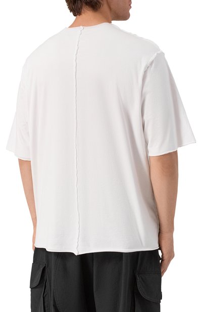 Хлопковая футболка ATTACHMENT, арт. AJ51-057, фото 4