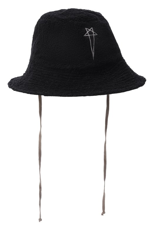 Хлопковая панама Rick Owens RH0000004/SP01 Чёрный  RH0000004/SP01 Фото 3