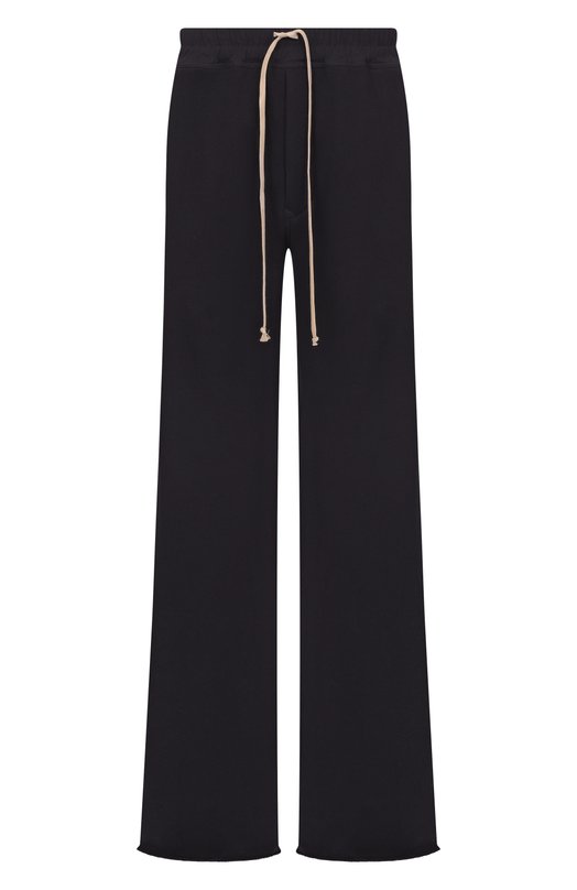 Хлопковые брюки Rick Owens RU01F2378/JNT Чёрный RU01F2378/JNT