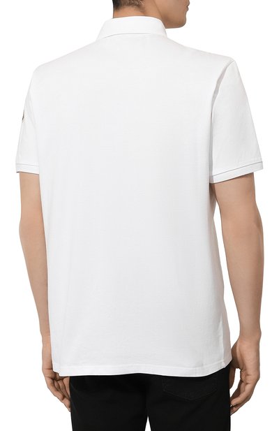 Хлопковое поло MONCLER, арт. 8A000-09-8390T, фото 4