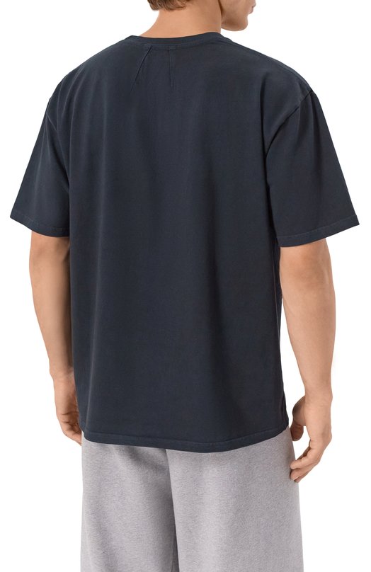 Хлопковая футболка Rhude RHPF25TT10012 Чёрный  RHPF25TT10012 Фото 4