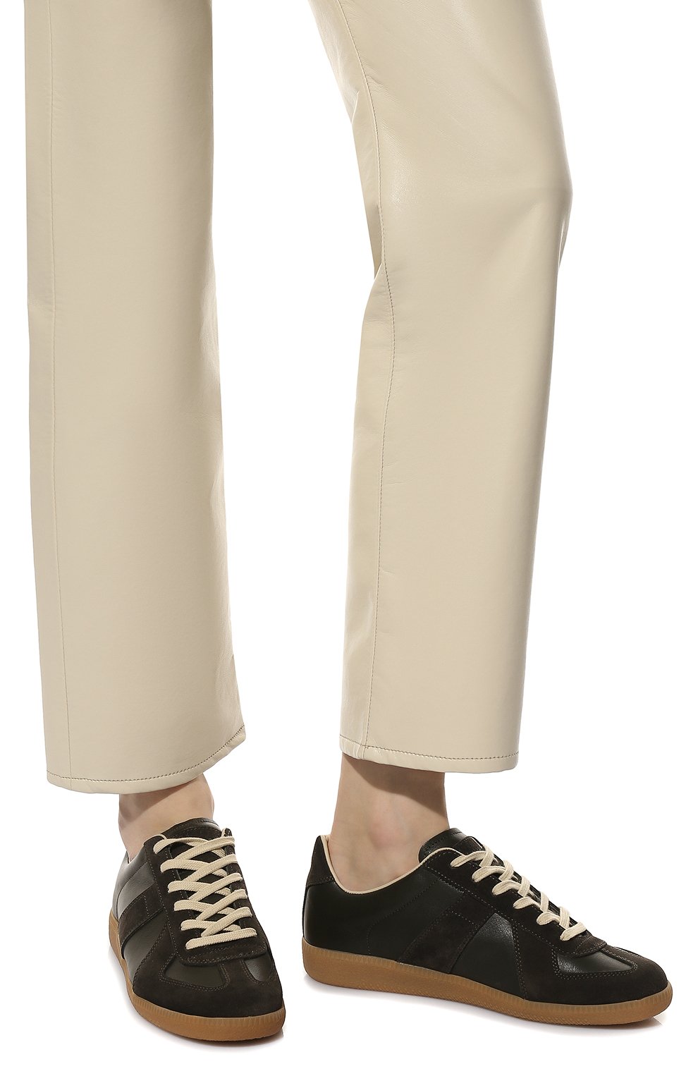 Кожаные кеды replica MAISON MARGIELA, арт. S58WS0109/P1895, фото 3