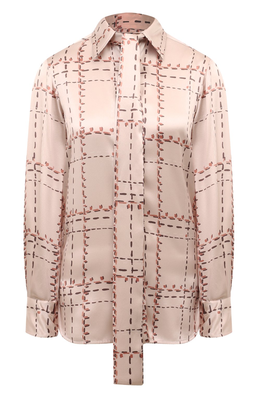 Атласная блузка KITON, арт. D48407, фото 1