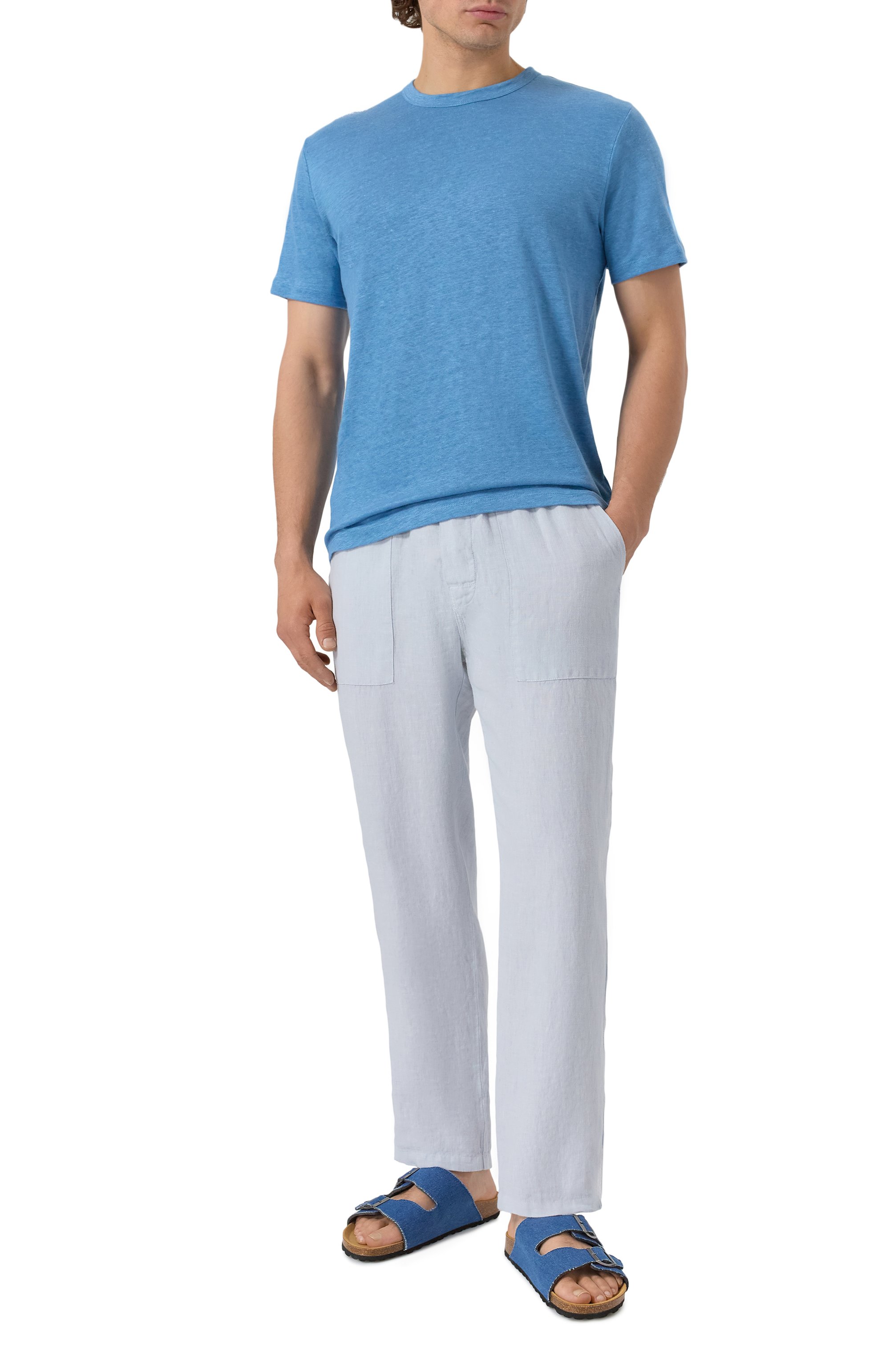 Текстильные шлепанцы MC2 SAINT BARTH, арт. STBA SANDAL N/01893H, фото 2