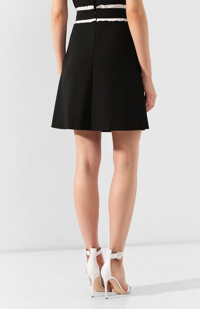 Юбка REDVALENTINO черного цвета по цене 29950 руб., арт. SR3RAC40/3FT, фото 4 Юбка REDVALENTINO, арт. SR3RAC40/3FT, фото 4