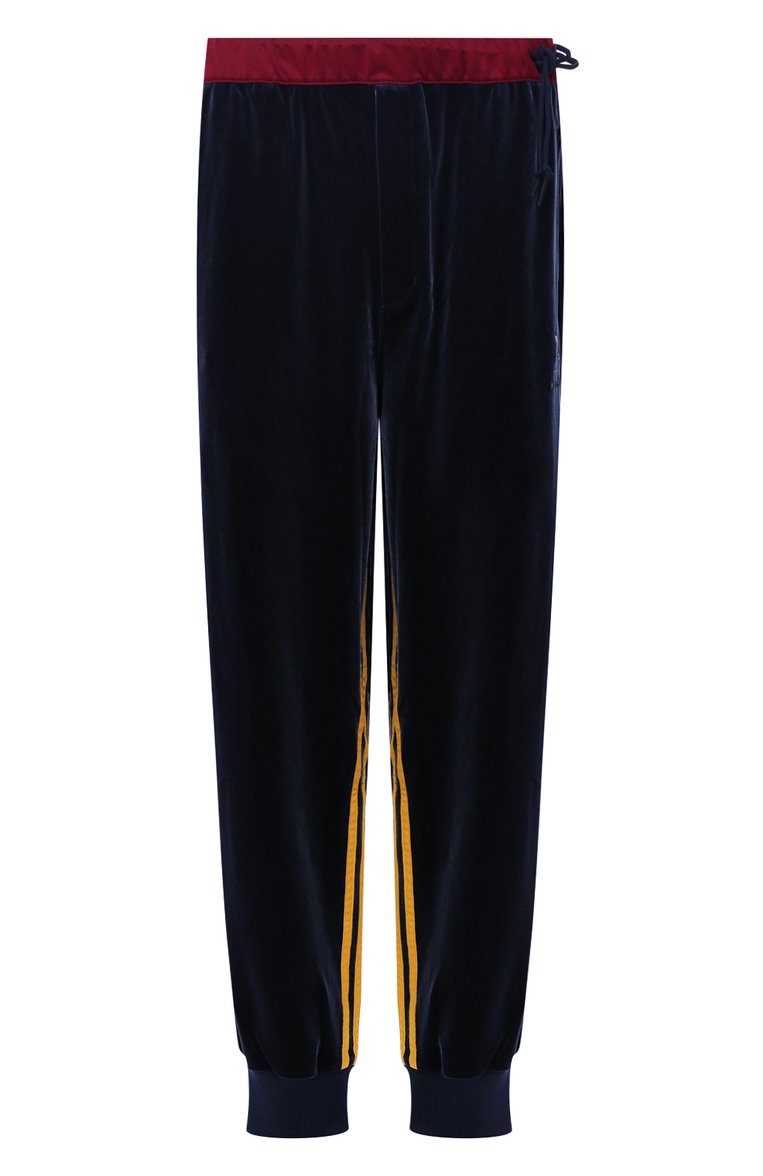 Мужские брюки adidas originals x bed j.w. ford ADIDAS ORIGINALS темно-синего цвета, арт. FI8839 | Фото 1 (Материал внешний: Синтетический материал; Силуэт М (брюки): Джоггеры; Длина (брюки, джинсы): Стандартные; Стили: Бохо)