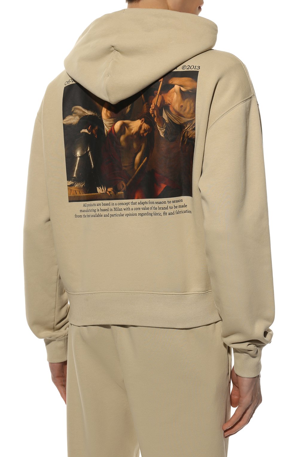 Хлопковое худи OFF-WHITE, арт. 0MBB037S22FLE007, фото 4