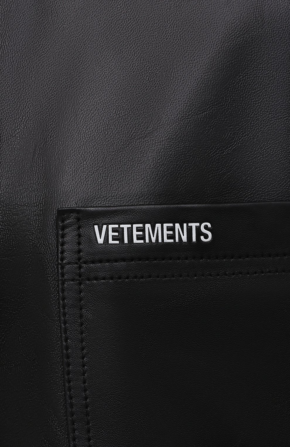 Кожаная рубашка VETEMENTS, арт. UA52SH980B 2404/W, фото 5