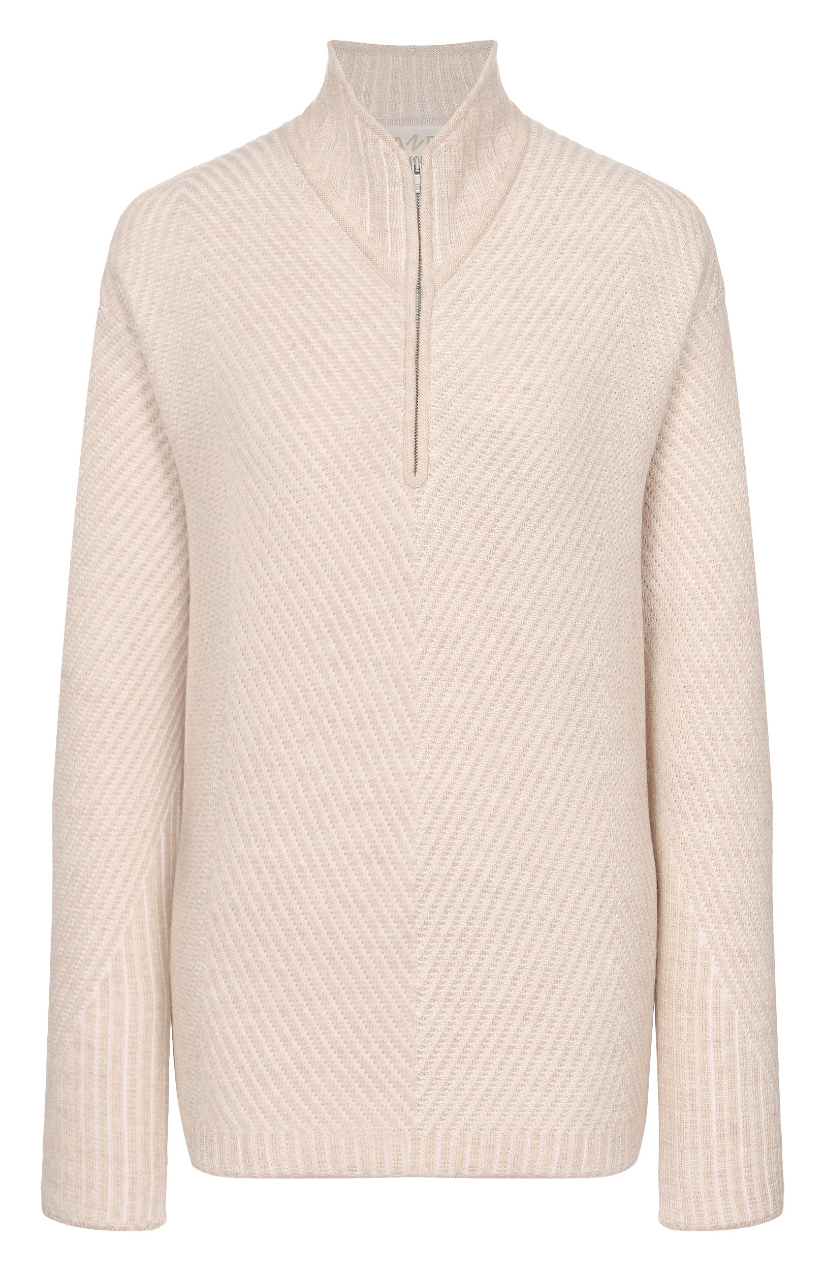 Пуловер из шерсти и хлопка AND THE BRAND, арт. W27-JM060-1202-102, фото 1