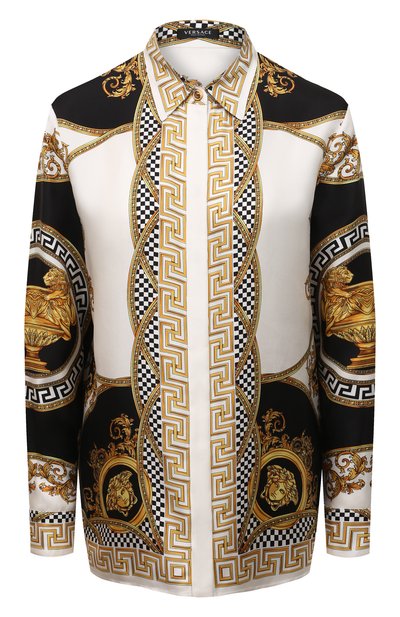 Женская шелковая рубашка VERSACE, арт. 1001360/1A03065