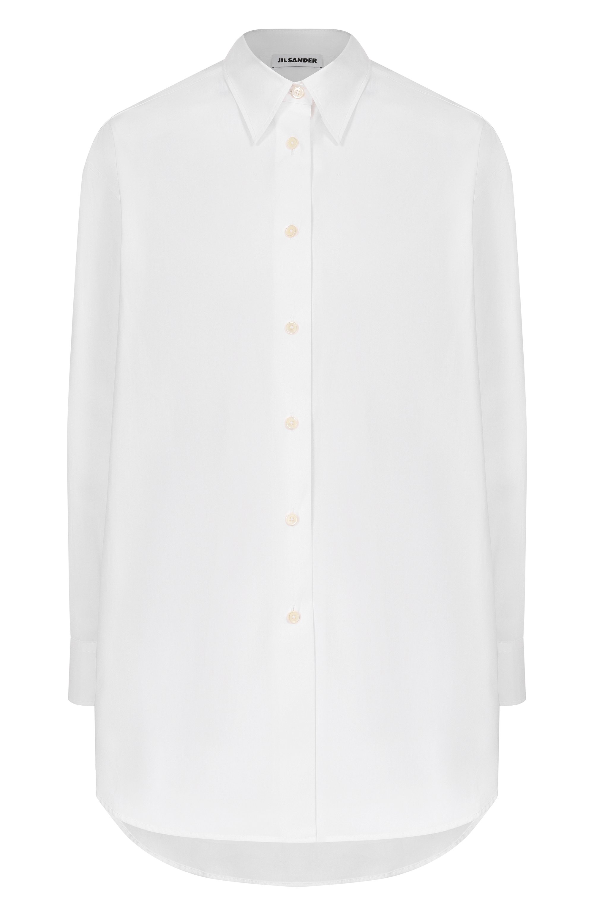 Хлопковая рубашка JIL SANDER, арт. J02DL0319/J45342, фото 1