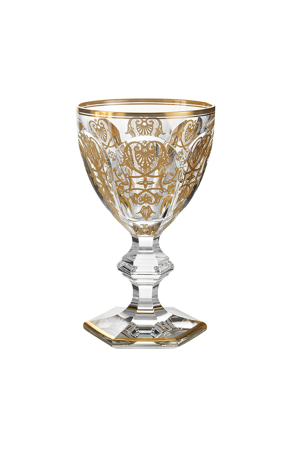 Бокал для вина harcourt empire №3 BACCARAT золотого цвета по цене 69950 руб., арт. 2 810 483, фото 1 Бокал для вина harcourt empire №3 BACCARAT, арт. 2 810 483, фото 1