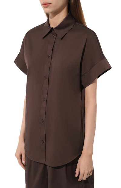 Хлопковая рубашка WEEKEND MAX MARA, арт. ORIANA 241611101, фото 3