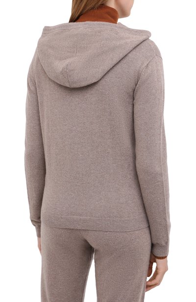 Кашемировый кардиган NOT SHY бежевого цвета по цене 26050 руб., арт. 3701010C, фото 4 Кашемировый кардиган NOT SHY, арт. 3701010C, фото 4