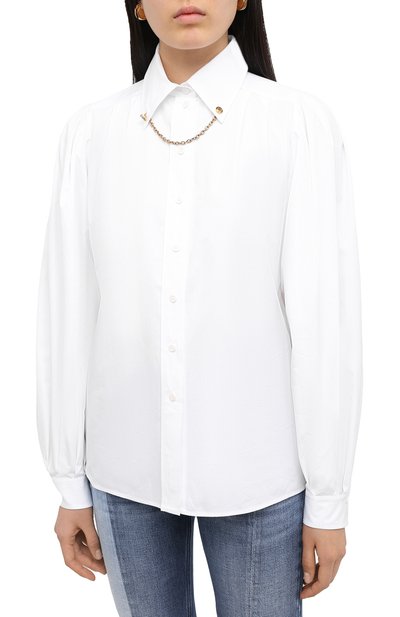 Хлопковая рубашка GIVENCHY, арт. BW60NJ130A, фото 3