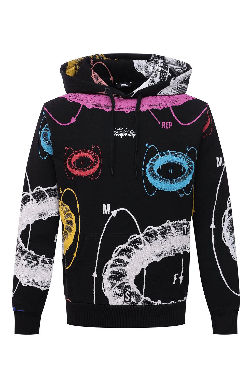Хлопковое худи MSFTSREP, арт. 31MSFM35/218781, фото 1