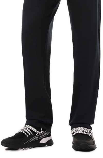 Комбинированные кроссовки VERSACE JEANS COUTURE, арт. 76YA3SA3/ZS446, фото 3