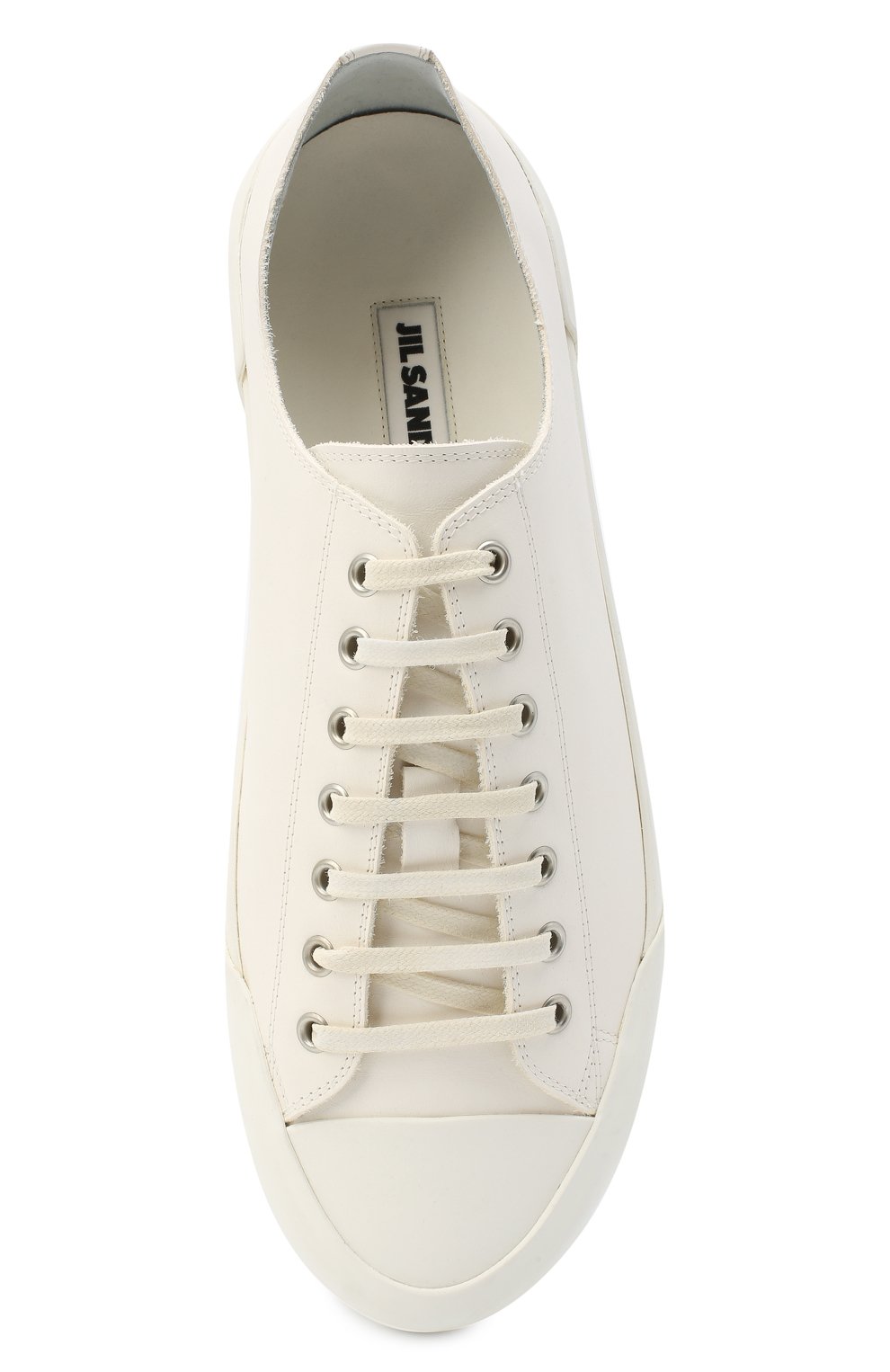 Кожаные кеды JIL SANDER, арт. JI35545C-12312, фото 5