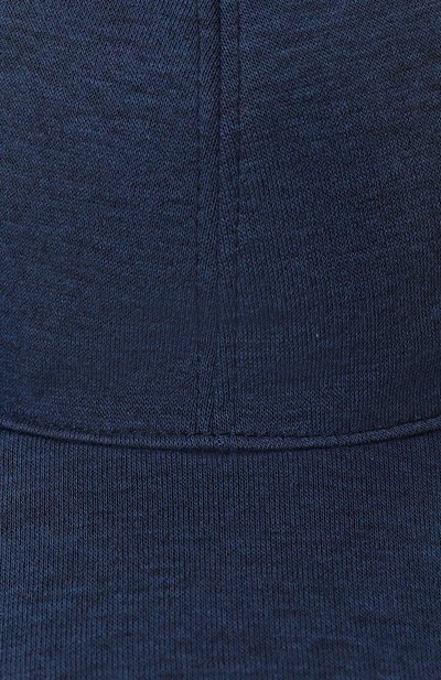 Хлопковая бейсболка CAPOBIANCO темно-синего цвета по цене 22500 руб., арт. 14MC4.TS00., фото 4 Хлопковая бейсболка CAPOBIANCO, арт. 14MC4.TS00., фото 4