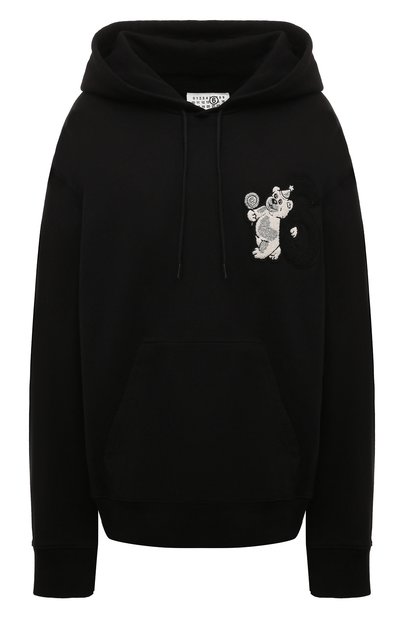 Женский хлопковое худи MM6, арт. SH0GU0020/M25003