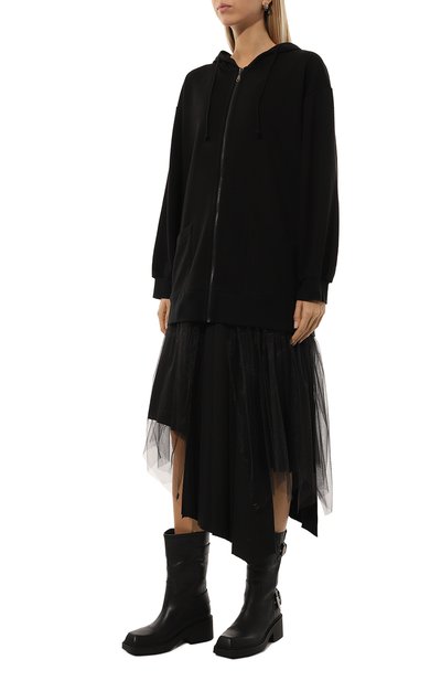 Толстовка из хлопка и льна MIDGARD PARIS, арт. FA1-HD14-BK, фото 3