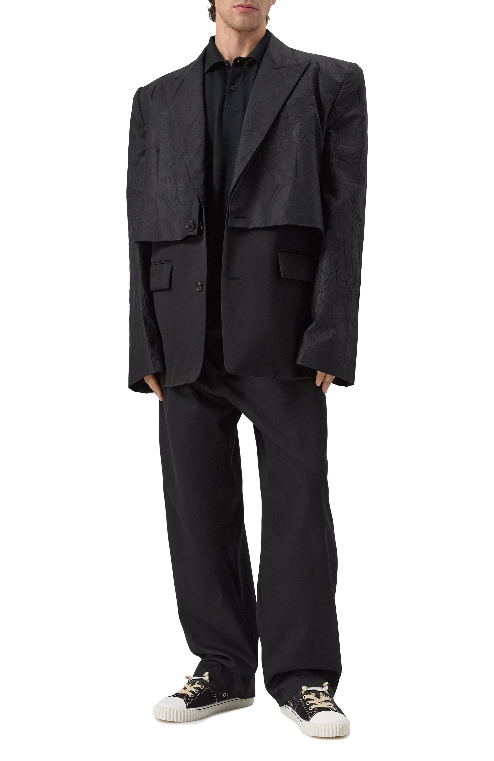 Хлопковое поло garde-robe BALENCIAGA, арт. 817163/TRVW4, фото 2