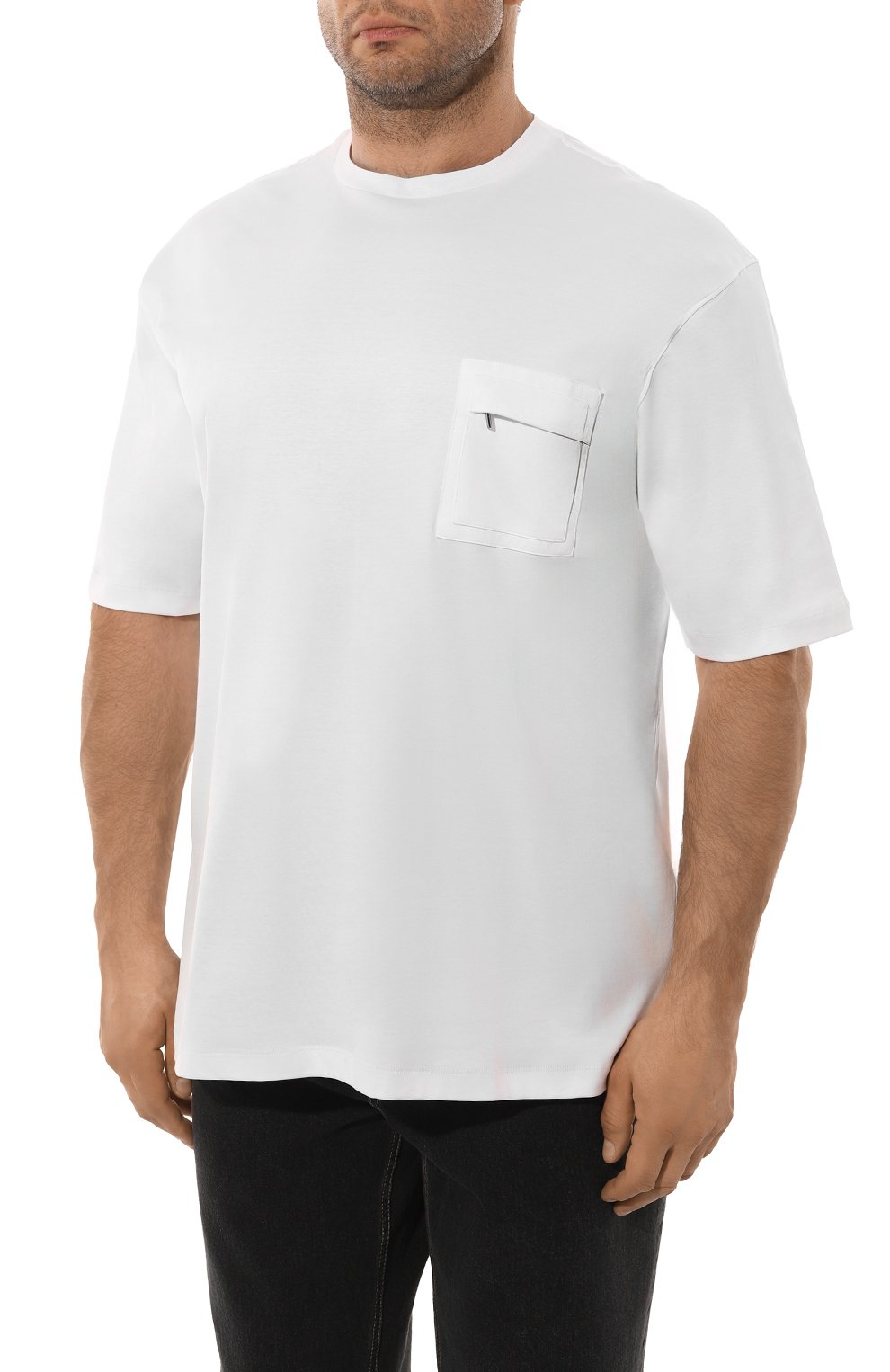 Хлопковая футболка ZILLI, арт. TSR001M0110VZP000/66, фото 3