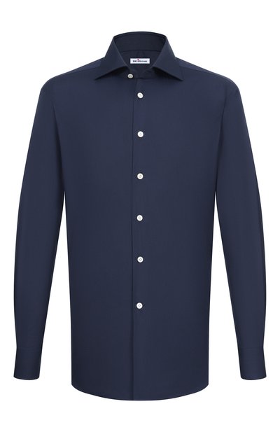 Мужская хлопковая сорочка KITON, арт. UCCH0943204_UCCH0943206