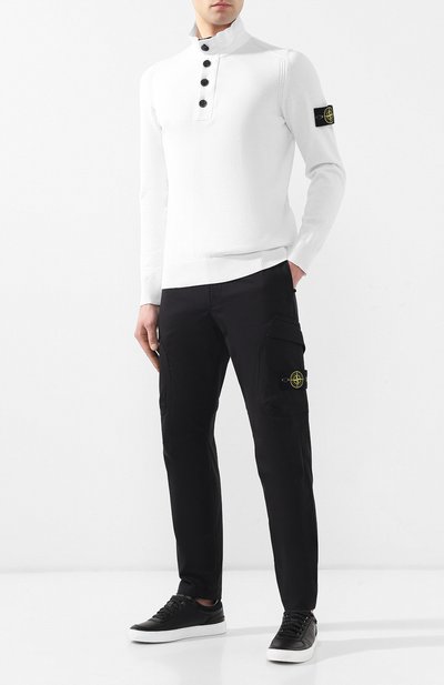 Хлопковый джемпер STONE ISLAND, арт. 7015519B2, фото 2