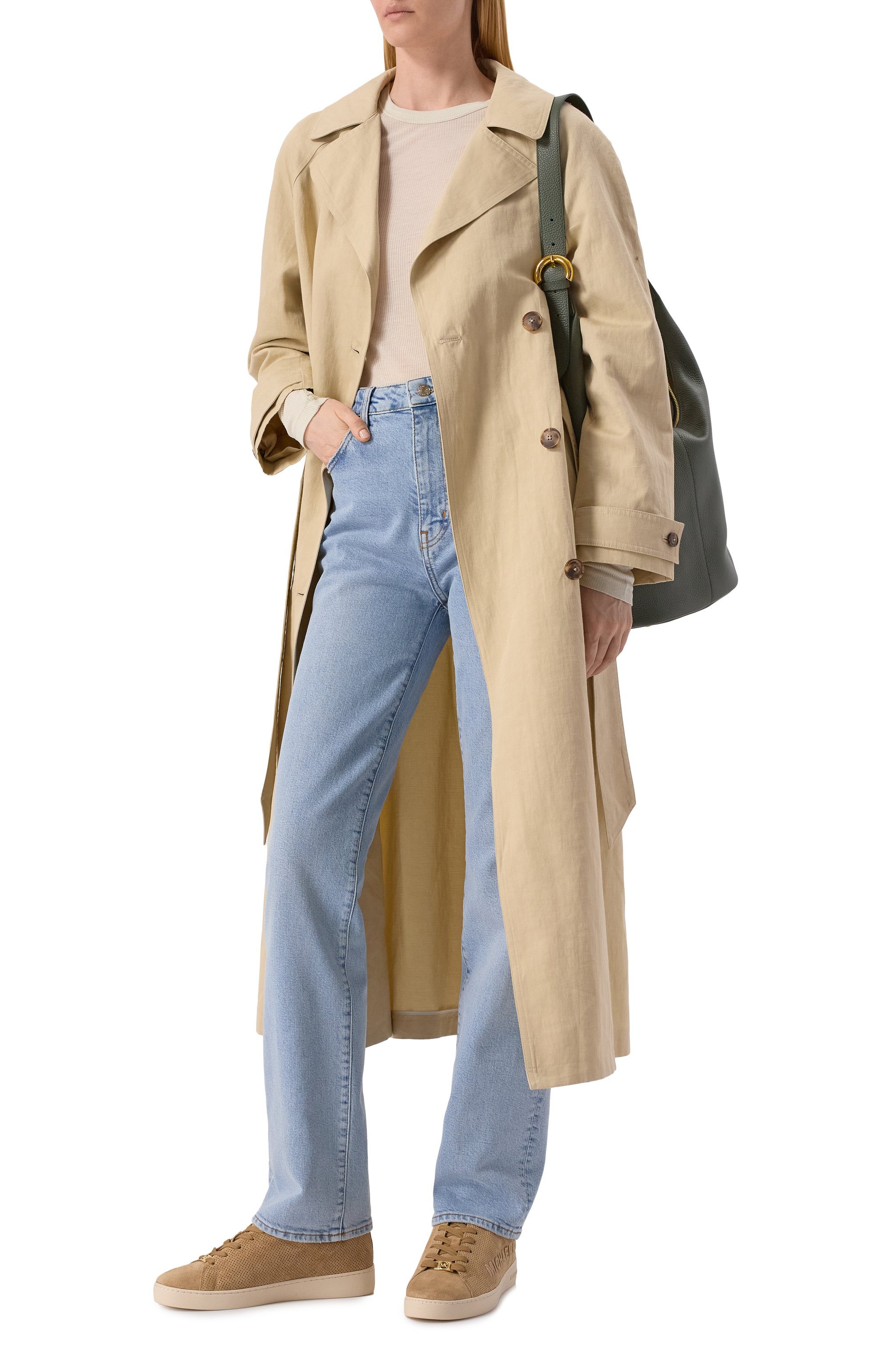 Замшевые кеды keaton MICHAEL MICHAEL KORS, арт. 43R5KEFS1S, фото 2