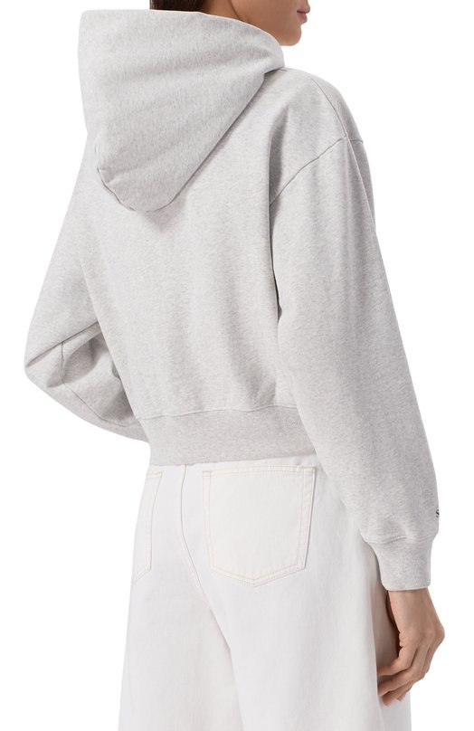 Хлопковая толстовка Sporty & Rich x UCLA Sporty and Rich ST068615639GY03 Серый  ST068615639GY03 Фото 4