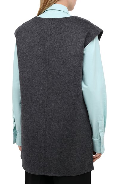 Жилет из шерсти и кашемира TOTEME, арт. ALC0BA 201-101-722, фото 4