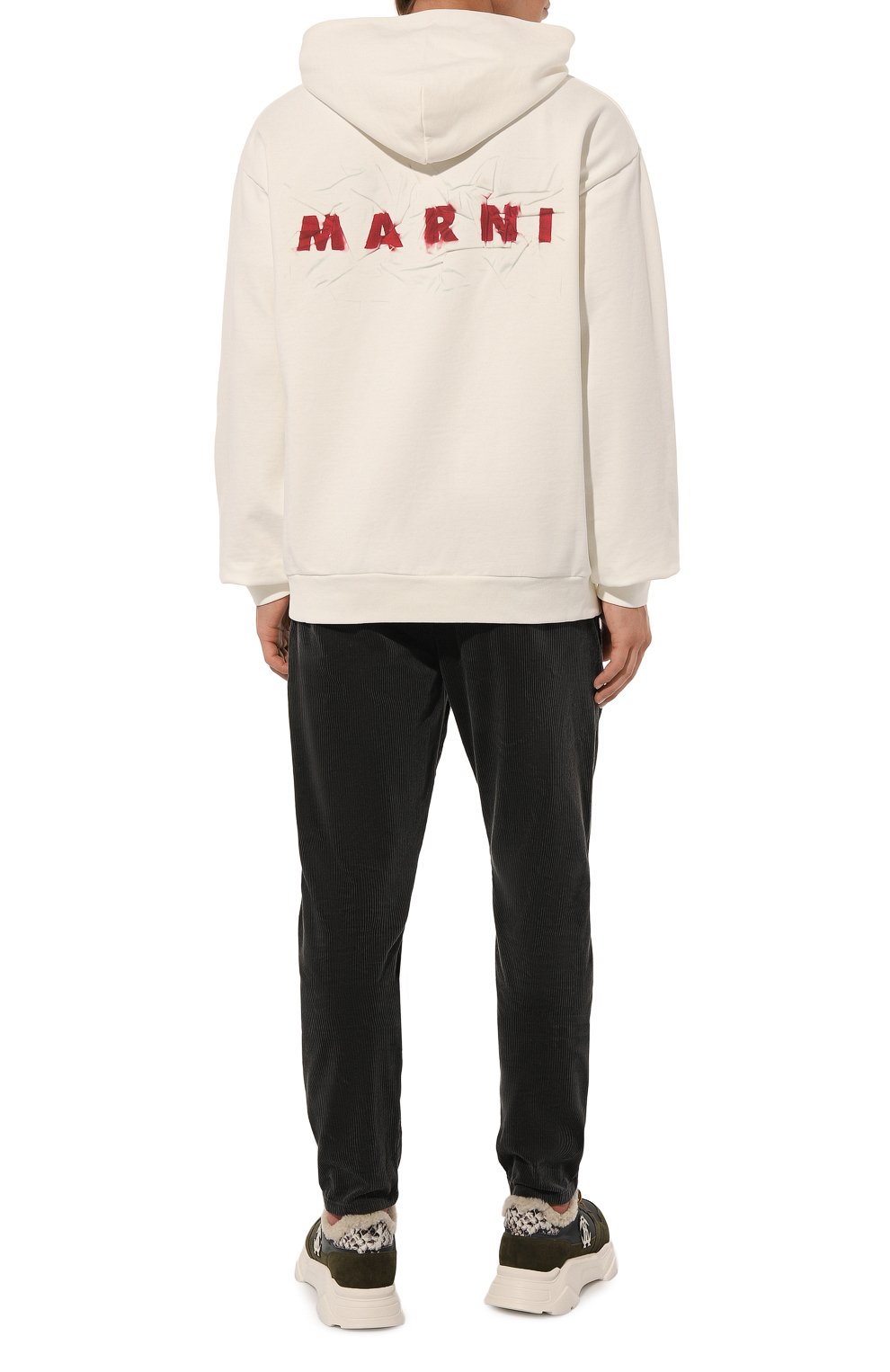 Хлопковое худи MARNI, арт. FUMU0067P0/USCW96, фото 2