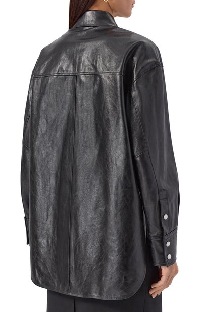 Кожаная рубашка SPORTMAX, арт. B0REL, фото 4
