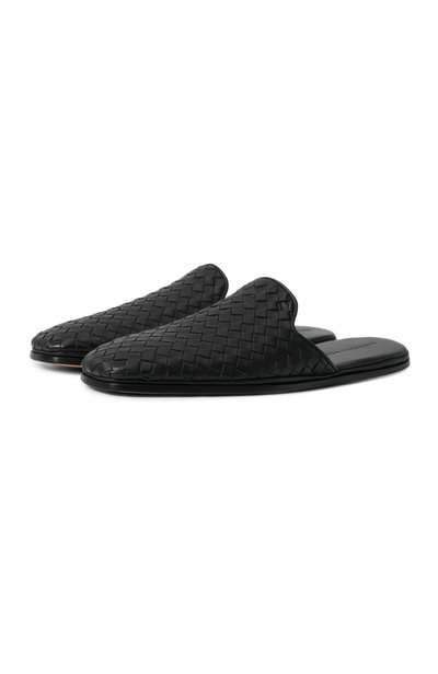 Женские кожаные сабо palazzo BOTTEGA VENETA, арт. 876128/V2ED0_001