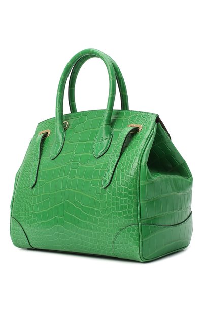 Сумка ricky 33 из кожи крокодила RALPH LAUREN, арт. 435814630/AMIS, фото 3