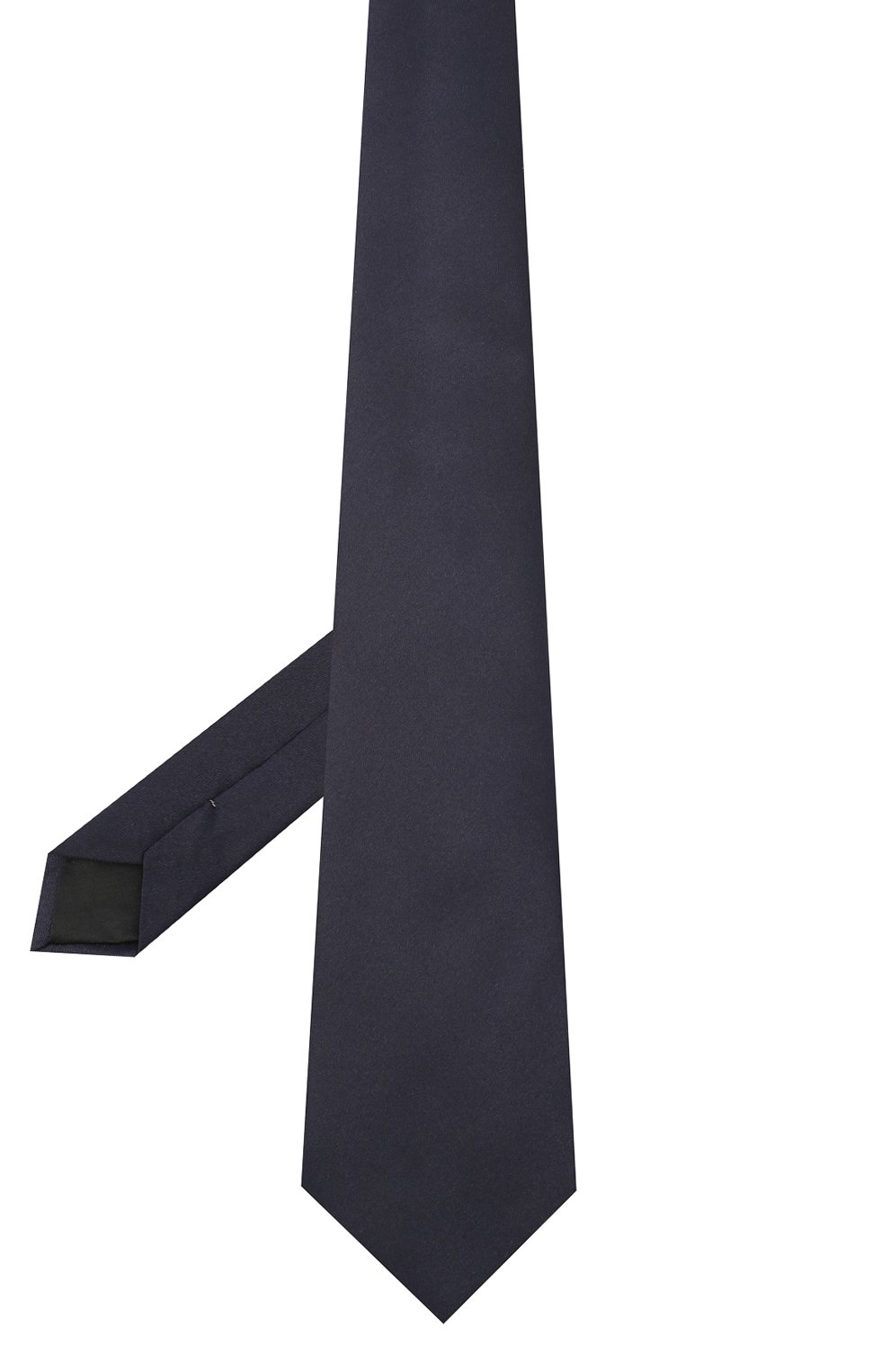 Шелковый галстук LANVIN темно-синего цвета по цене 11350 руб., арт. 3010/TIE, фото 2 Шелковый галстук LANVIN, арт. 3010/TIE, фото 2