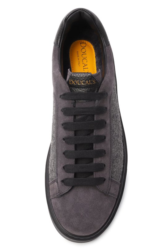 Комбинированные кеды Doucal's DU3322ALEXPJ717N Серый  DU3322ALEXPJ717N Фото 6