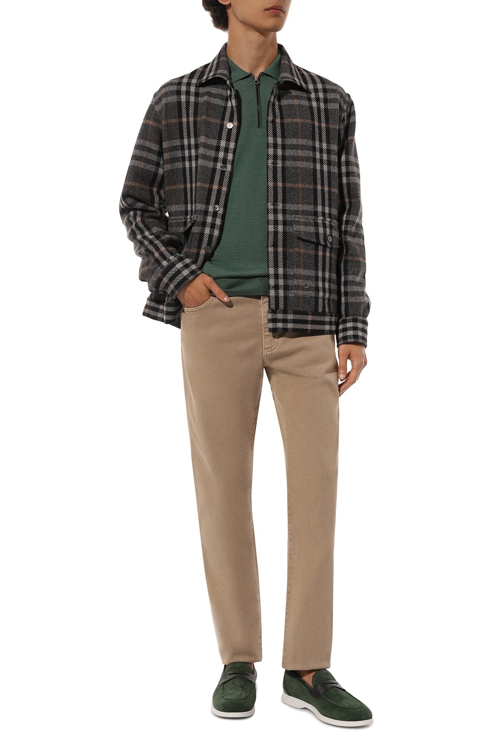 Поло из шерсти и шелка STEFANO RICCI, арт. KE08004P30/E24374, фото 2