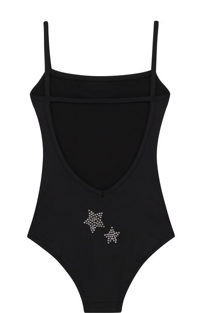 Слитный купальник со стразами NATAYAKIM черного цвета по цене 16000 руб., арт. NY-091/18K, фото 2 Слитный купальник со стразами NATAYAKIM, арт. NY-091/18K, фото 2