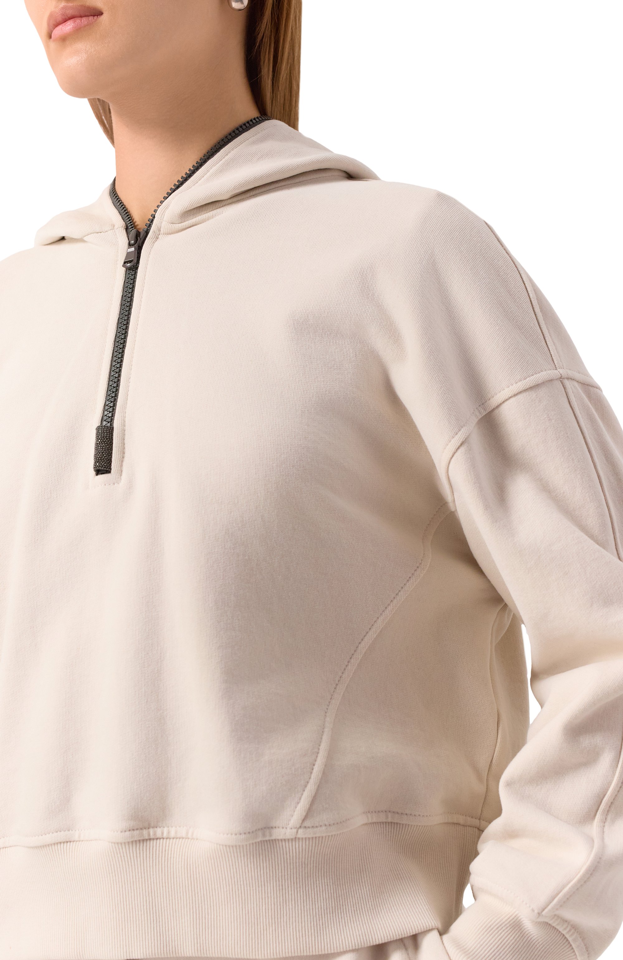 Хлопковое худи BRUNELLO CUCINELLI, арт. MN05NVC309, фото 5